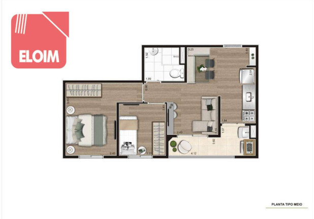Imagem Apartamento com 2 Quartos à Venda, 42 m² em Pirituba - São Paulo Imagem Apartamento com 2 Quartos à Venda, 42 m² em Pirituba - São Paulo