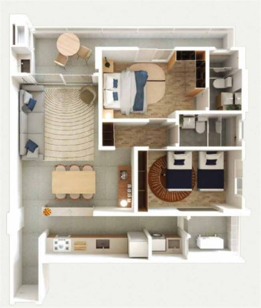 Imagem Apartamento com 2 Quartos à Venda, 76 m² em Guilhermina - Praia Grande