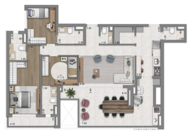 Imagem Apartamento com 3 Quartos à Venda, 134 m² em Brooklin Paulista - São Paulo Imagem Apartamento com 3 Quartos à Venda, 134 m² em Brooklin Paulista - São Paulo