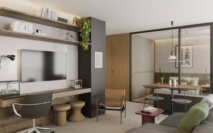 Imagem Apartamento com 2 Quartos à Venda, 40 m² em Brooklin Paulista - São Paulo