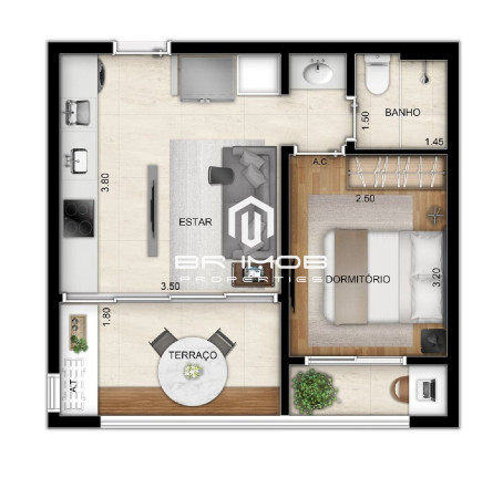 Imagem Imóvel com 1 Quarto à Venda, 38 m² em Vila Mariana - São Paulo Imagem Imóvel com 1 Quarto à Venda, 38 m² em Vila Mariana - São Paulo
