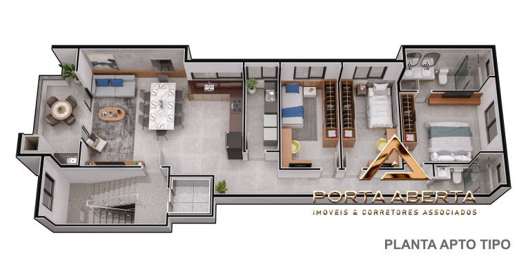 Imagem Apartamento com 3 Quartos à Venda, 110 m² em Iguaçu - Ipatinga