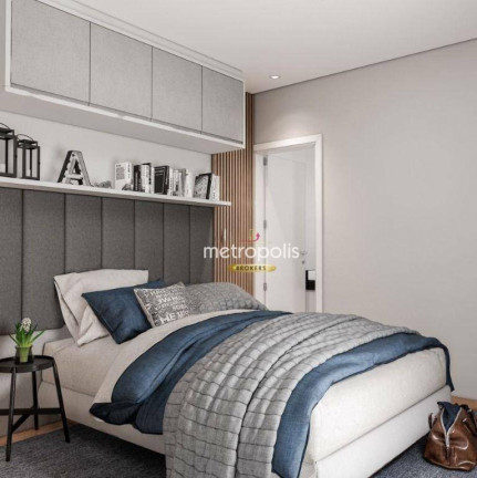 Imagem Apartamento com 2 Quartos à Venda, 62 m² em Campestre - Santo André