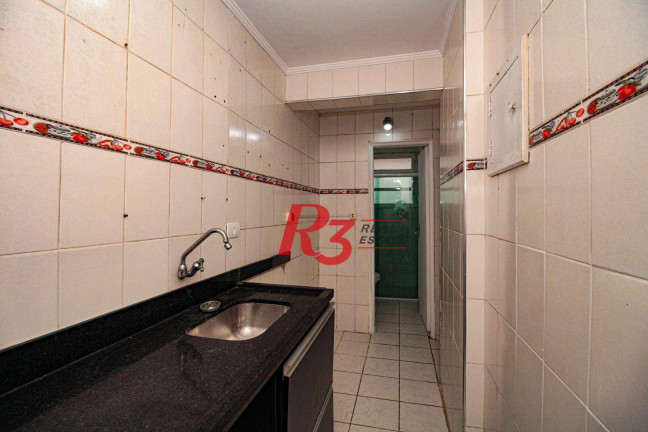 Imagem Apartamento com 1 Quarto à Venda, 35 m² em José Menino - Santos