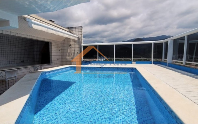 Imagem Cobertura com 5 Quartos para Alugar, 120 m² em Martim De Sa - Caraguatatuba
