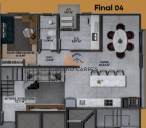 Imagem Imóvel com 3 Quartos à Venda, 122 m² em Meia Praia - Navegantes Imagem Imóvel com 3 Quartos à Venda, 122 m² em Meia Praia - Navegantes