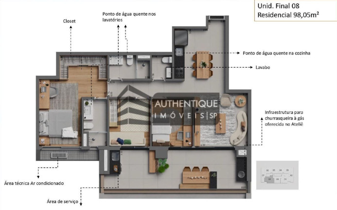 Imagem Cobertura com 3 Quartos à Venda, 198 m² em Vila Pompéia - São Paulo