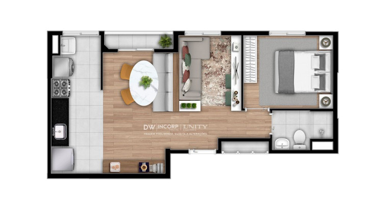 Imagem Apartamento com 1 Quarto à Venda, 36 m² em Sacomã - São Paulo