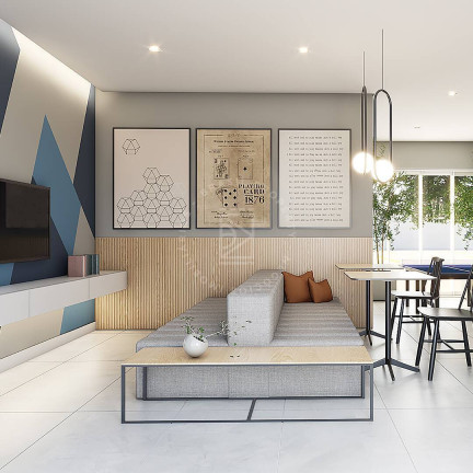 Apartamento com 2 Quartos à Venda, 58 m² em Vila Industrial - São José Dos Campos