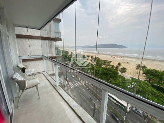 Apartamento com 3 Quartos à Venda, 147 m² em Gonzaga - Santos