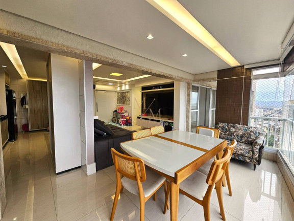 Imagem Apartamento com 3 Quartos à Venda, 111 m² em Encruzilhada - Santos