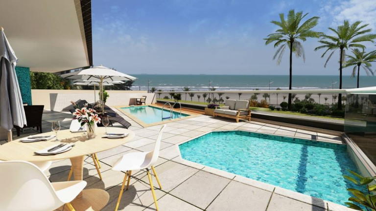 Imagem Apartamento com 1 Quarto à Venda, 51 m² em Real - Praia Grande