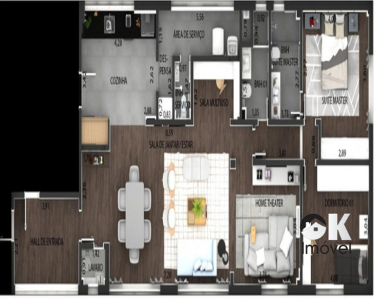 Imagem Apartamento com 3 Quartos à Venda, 127 m² em Jardim Paulista - São Paulo Imagem Apartamento com 3 Quartos à Venda, 127 m² em Jardim Paulista - São Paulo