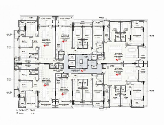 Imagem Apartamento com 3 Quartos à Venda, 170 m² em Praia Brava - Itajaí Imagem Apartamento com 3 Quartos à Venda, 170 m² em Praia Brava - Itajaí