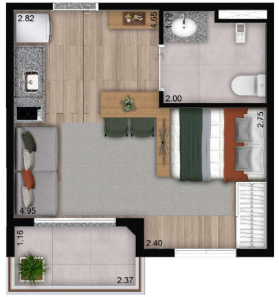 Imagem Apartamento com 1 Quarto à Venda, 40 m² em Perdizes - São Paulo Imagem Apartamento com 1 Quarto à Venda, 40 m² em Perdizes - São Paulo