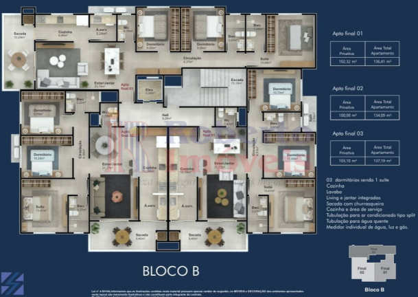 Imagem Apartamento com 2 Quartos à Venda, 103 m² em Jardim Pérola Do Atlântico - Itapoá