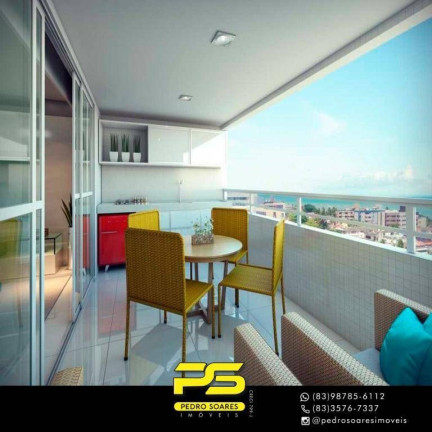 Imagem Apartamento com 3 Quartos à Venda, 94 m² em Estados - João Pessoa
