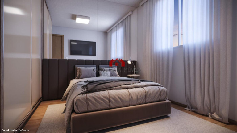 Imagem Apartamento com 2 Quartos à Venda, 45 m² em Três Barras - Contagem