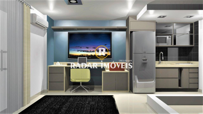 Imagem Apartamento com 1 Quarto à Venda, 25 m² em Passagem - Cabo Frio