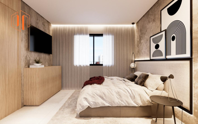 Imagem Apartamento com 2 Quartos à Venda, 53 m² em Centro Cívico - Curitiba