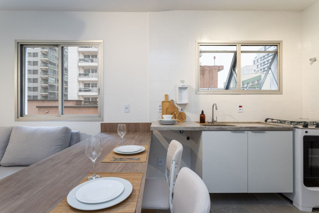 Imagem Apartamento com 1 Quarto para Alugar, 32 m² em Consolação - São Paulo Imagem Apartamento com 1 Quarto para Alugar, 32 m² em Consolação - São Paulo