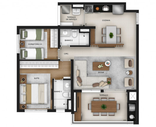 Imagem Apartamento com 3 Quartos à Venda, 84 m² em Tatuapé - São Paulo Imagem Apartamento com 3 Quartos à Venda, 84 m² em Tatuapé - São Paulo