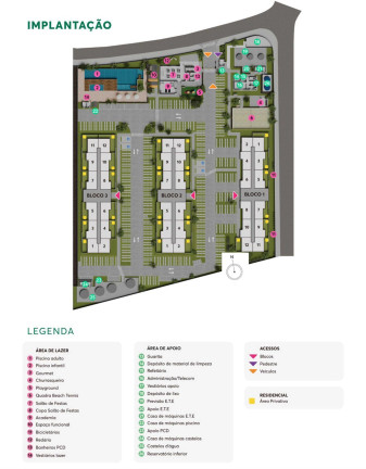 Imagem Apartamento com 2 Quartos à Venda, 36 m² em Jardim Primavera - Duque De Caxias