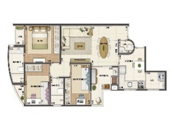 Imagem Apartamento com 3 Quartos à Venda, 88 m² em Campestre - Santo André Imagem Apartamento com 3 Quartos à Venda, 88 m² em Campestre - Santo André