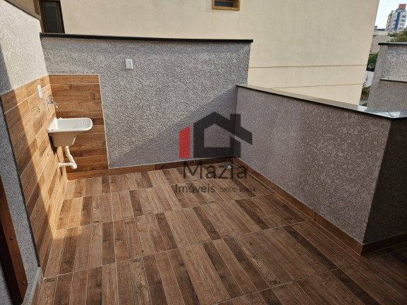 Imagem Cobertura com 2 Quartos à Venda, 95 m² em Vila Bastos - Santo André
