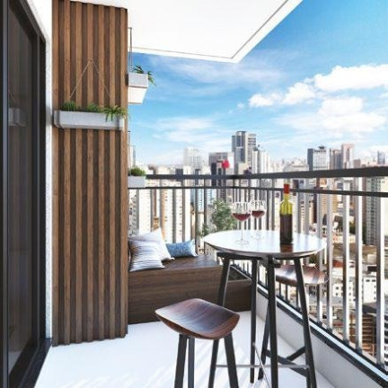 Imagem Apartamento com 1 Quarto à Venda, 20 m² em Centro - Curitiba
