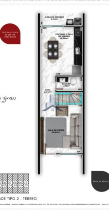 Imagem Sobrado com 2 Quartos à Venda, 65 m² em Costa E Silva - Joinville