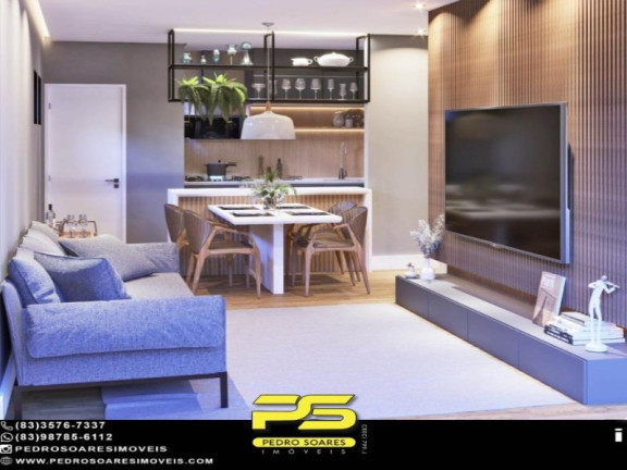 Imagem Apartamento com 2 Quartos à Venda, 53 m² em Bessa - João Pessoa