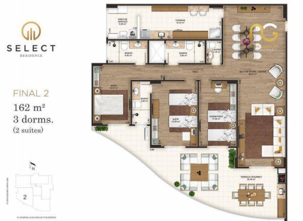 Imagem Apartamento com 3 Quartos à Venda, 162 m² em Canto Do Forte - Praia Grande Imagem Apartamento com 3 Quartos à Venda, 162 m² em Canto Do Forte - Praia Grande