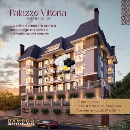 Imagem Apartamento com 2 Quartos à Venda, 67 m² em Floresta - Gramado