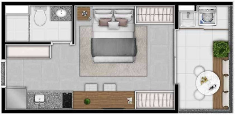 Imagem Apartamento com 2 Quartos à Venda, 39 m² em Santana - São Paulo