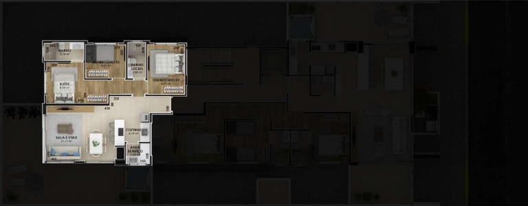 Imagem Apartamento com 3 Quartos à Venda, 109 m² em Zona Nova - Capão Da Canoa Imagem Apartamento com 3 Quartos à Venda, 109 m² em Zona Nova - Capão Da Canoa