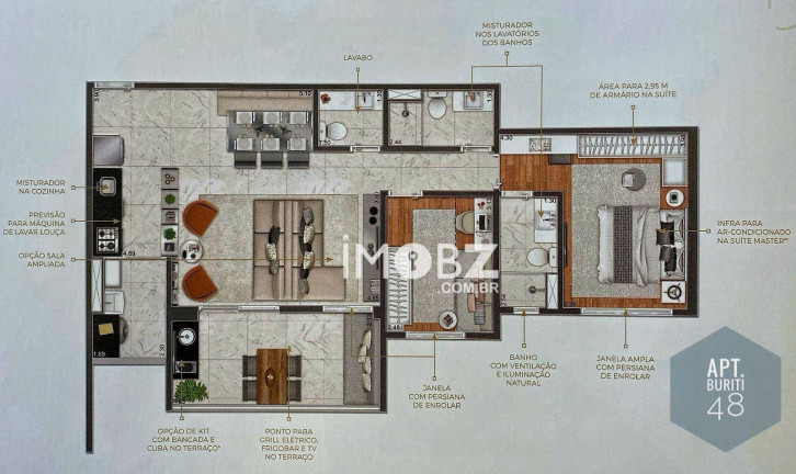 Imagem Imóvel com 2 Quartos à Venda, 84 m² em Santo Amaro - São Paulo Imagem Imóvel com 2 Quartos à Venda, 84 m² em Santo Amaro - São Paulo