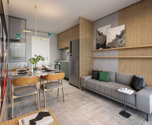 Imóvel com 2 Quartos à Venda, 34 m² em Jardim Ubirajara (zona Sul) - São Paulo