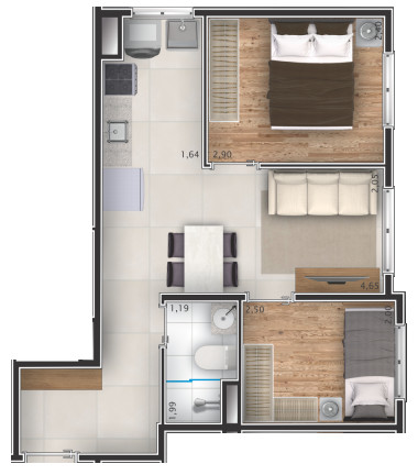Imagem Apartamento com 1 Quarto à Venda, 37 m² em Saúde - São Paulo