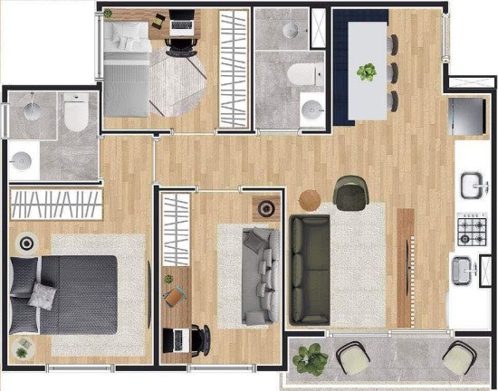 Imagem Studio com 1 Quarto à Venda, 25 m² em Butantã - São Paulo
