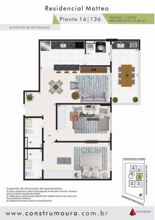 Imagem Apartamento com 2 Quartos à Venda, 75 m² em Vila Atlântica - Mongaguá