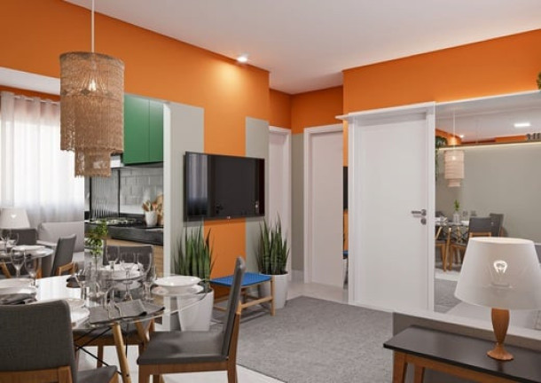 Imagem Apartamento com 2 Quartos à Venda, 44 m² em Saracuruna - Duque De Caxias