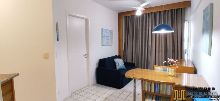 Imagem Flat com 1 Quarto para Alugar ou Temporada, 38 m² em Riviera - Bertioga