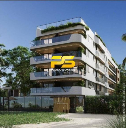 Apartamento com 4 Quartos à Venda, 100 m² em Areia Dourada - Cabedelo