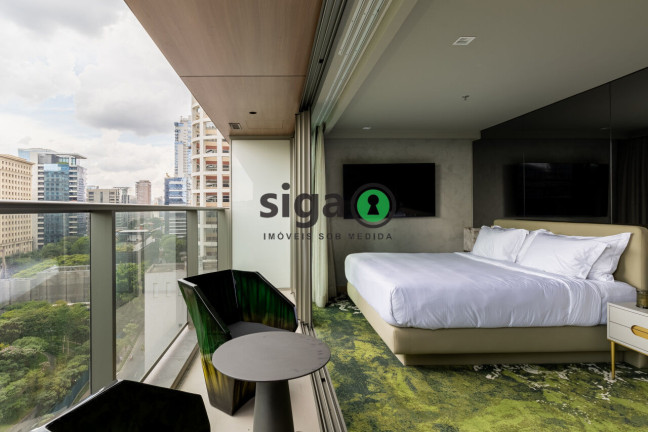 Imagem Apartamento com 1 Quarto para Alugar, 53 m² em Vila Olímpia - São Paulo