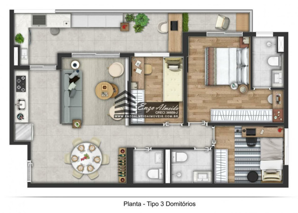 Imagem Apartamento com 2 Quartos à Venda, 58 m² em Butantã - São Paulo