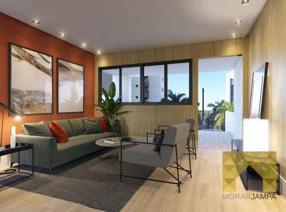 Imagem Apartamento com 1 Quarto à Venda, 32 m² em Brisamar - João Pessoa