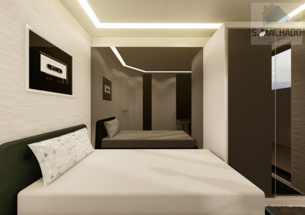 Imagem Apartamento com 2 Quartos à Venda, 60 m² em Campestre - Santo André