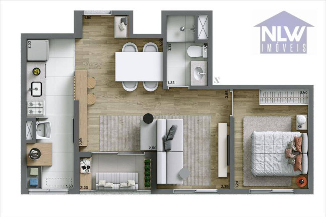 Imagem Apartamento com 2 Quartos à Venda, 46 m² em Vila Constança - São Paulo Imagem Apartamento com 2 Quartos à Venda, 46 m² em Vila Constança - São Paulo