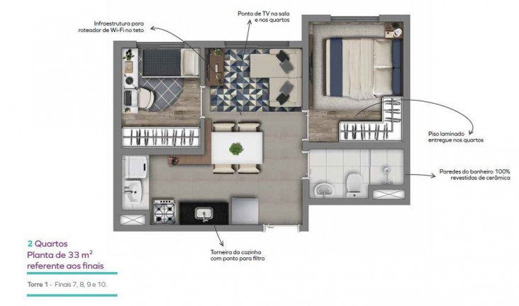 Imagem Apartamento com 1 Quarto à Venda, 24 m² em Jardim Prudência - São Paulo Imagem Apartamento com 1 Quarto à Venda, 24 m² em Jardim Prudência - São Paulo